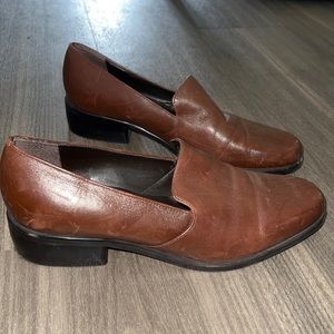 Vintage Nine West Genuine Brazilian Leather Loafers